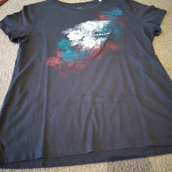 Sonoma Tops - Short-sleeved Sonoma Top with Flowers